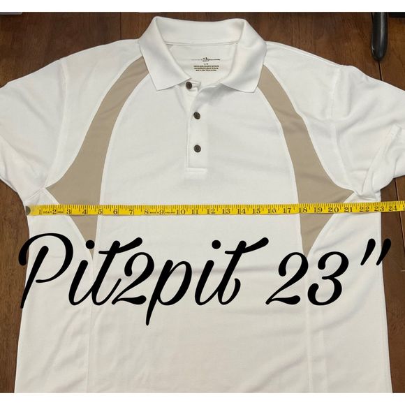 Grand Slam Men’s Athletic Polo Shirt (Size L) - Picture 7 of 9